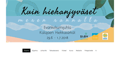 Desktop Screenshot of evankeliumijuhla.fi